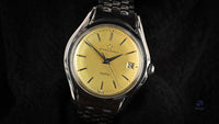 Eterna-Matic Kontiki - Date - Tropical Dial - c.1955 - Gay Freres Bracelet - Vintage Watch Specialist