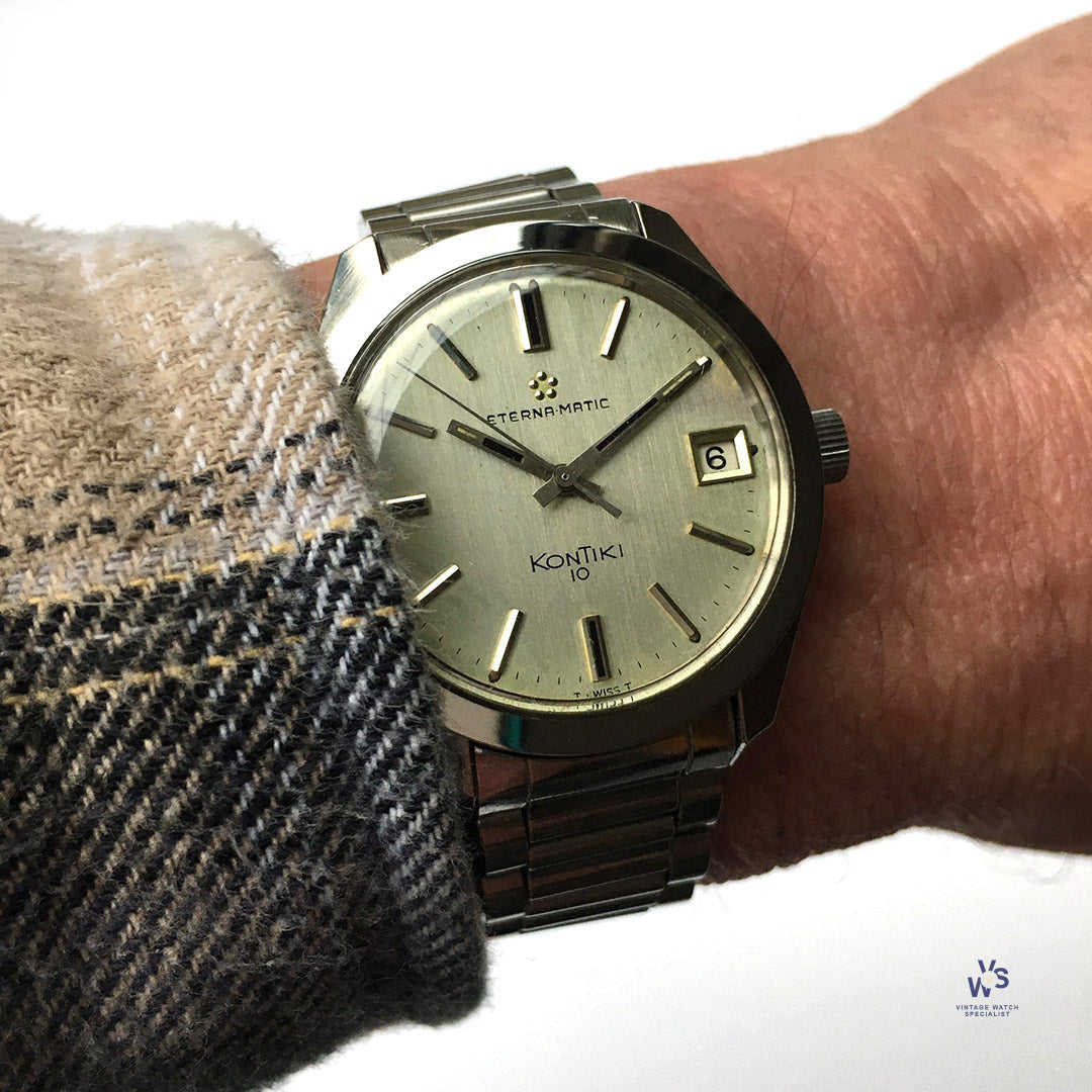 Eterna-Matic KonTiki 10 - Automatic Date - c.1968 – Vintage Watch 