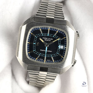 Favre Leuba Geneve Memo Raider Alarm - Model Ref: 53153 - c.1970s - Vintage Watch Specialist