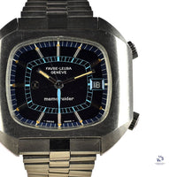 Favre Leuba Geneve Memo Raider Alarm - Model Ref: 53153 - c.1970s - Vintage Watch Specialist