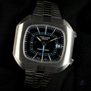 Favre Leuba Geneve Memo Raider Alarm - Model Ref: 53153 - c.1970s - Vintage Watch Specialist