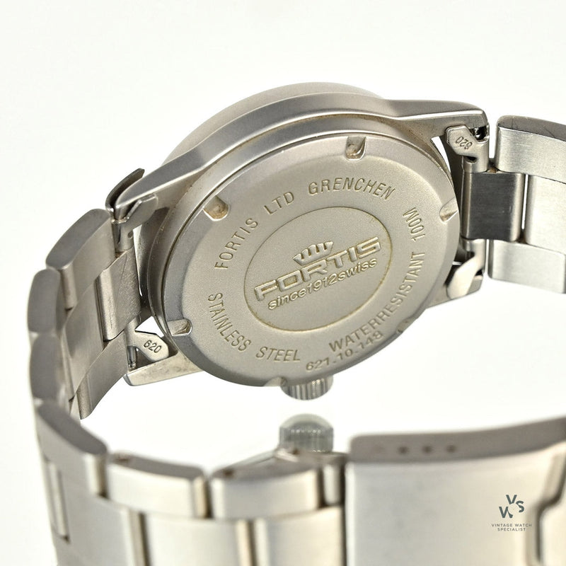 Cadran FORTIS pour Flieger 621.10.11, 621.10.41 noir 29,6 mm Cadran FORTIS pour Flieger 621.10.11, 621.10.41 noir 29,6 mm