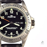 Fortis Cosmonaut Day-Date - 39mm - Model Ref 610.10.158 - c.2009 - Vintage Watch Specialist