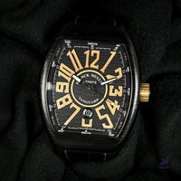 Franck Muller Vanguard Titanium Model ref: V45SCDTTTNRBR Box and Papers 2021 Vintage Watch Specialist