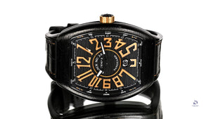 Franck Muller Vanguard Titanium Model ref: V45SCDTTTNRBR Box and Papers 2021 Vintage Watch Specialist