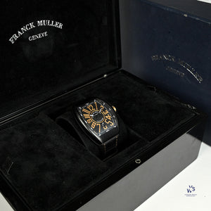 Franck Muller Vanguard Titanium Model ref: V45SCDTTTNRBR Box and Papers 2021 Vintage Watch Specialist
