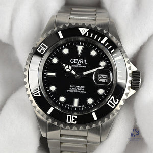 Gevril Wall Street - Model 4850A - Box and Papers - June 2023 - Vintage Watch Specialist