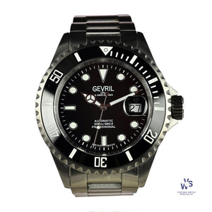Gevril Wall Street - Model 4850A - Box and Papers - June 2023 - Vintage Watch Specialist