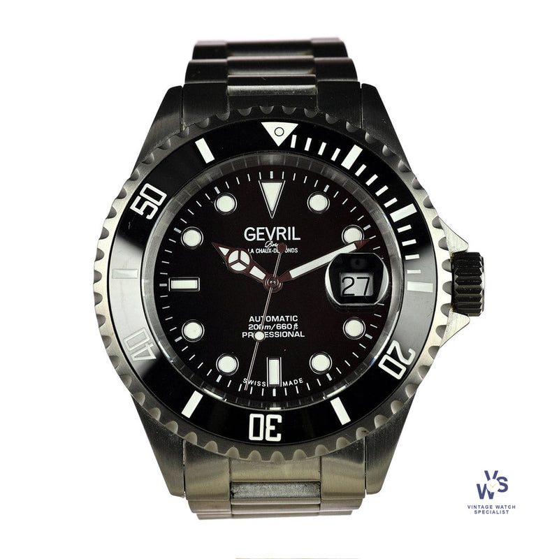 60yLEVIS 557オリジナル！！ vintage GW期間限定価格！！ Gevril Wall Street - Model 4850A - Box and Papers - June 2023