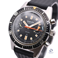 Gigandet - Wakmann - Incabloc - Chronograph Divers - 20ATM - Cal.248 - Vintage Watch Specialist