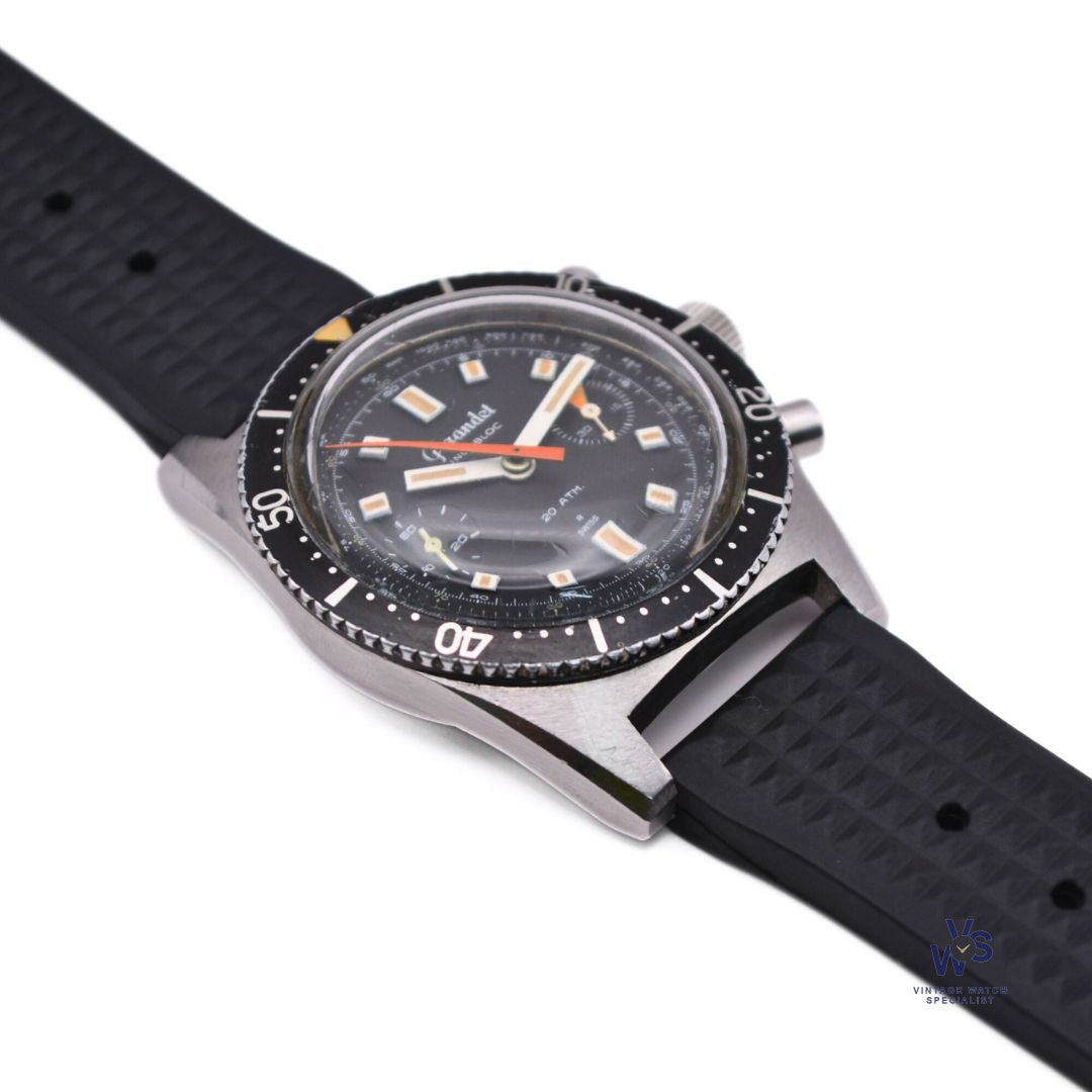 Gigandet - Wakmann - Incabloc - Chronograph Divers - 20ATM - Cal