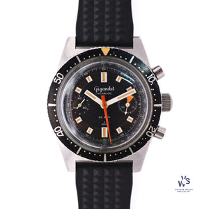 Gigandet - Wakmann - Incabloc - Chronograph Divers - 20ATM - Cal.248 - Vintage Watch Specialist