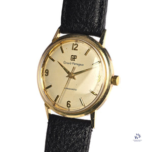 Girard Perregaux Gyromatic 14k Gold - Original Box - c.1960s - Vintage Watch Specialist