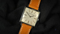 Girard Perregaux - Square Watch - S/S Case - Gilt Furniture - c.1960s - Vintage Watch Specialist