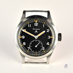 Grana WW2 Dirty Dozen Soldiers Watch - Extremely Rare - c.1944 - Vintage Watch Specialist