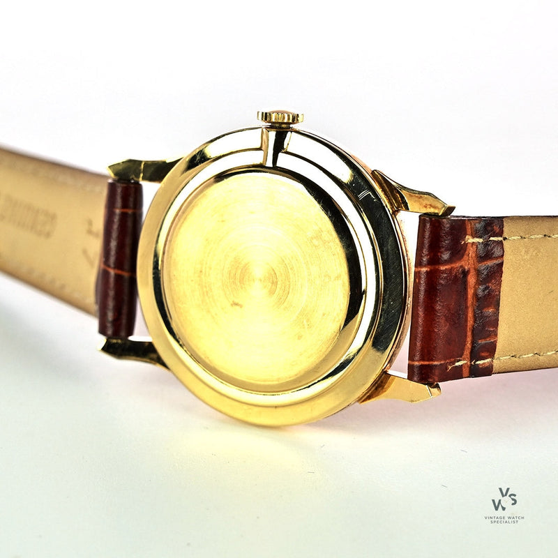 Gruen 10K Gold Filled Mystery Hour Dial - Model Ref: 415-855 - c.1953 - Vintage Watch Specialist