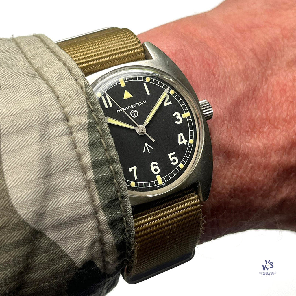 Hamiliton 6BB Military Pilot’s Watch - 1975 - Vintage Watch Specialist