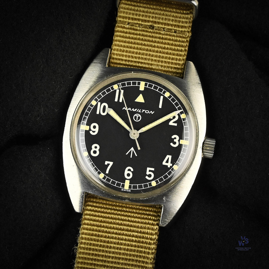 Hamiliton 6BB Military Pilot's Watch - 1975 – Vintage Watch Specialist