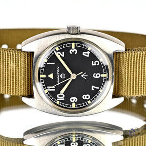 Hamiliton 6BB Military Pilot’s Watch - 1975 - Vintage Watch Specialist