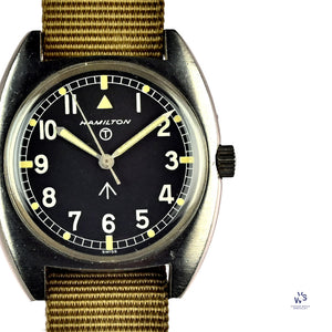 Hamiliton 6BB Military Pilot’s Watch - 1975 - Vintage Watch Specialist