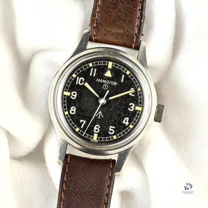 Hamilton - 6B - British Military Issued Wristwatch - c.1961 - Vintage Watch Specialist