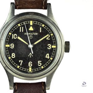 Hamilton - 6B - British Military Issued Wristwatch - c.1961 - Vintage Watch Specialist