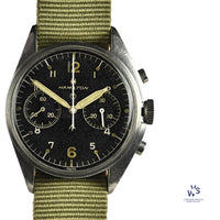 Hamilton British Military ’Fab Four’ Chronograph - c.1970 - Vintage Watch Specialist
