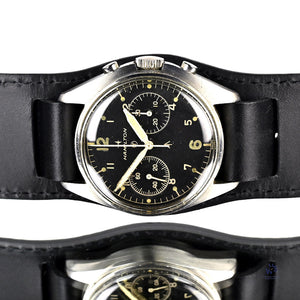 Hamilton - ’Fab 4’ - Military - 2 Register Chronograph - Royal Australian Navy - 1970 - Vintage Watch Specialist