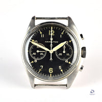 Hamilton - ’Fab 4’ - Military - 2 Register Chronograph - Royal Australian Navy - 1970 - Vintage Watch Specialist