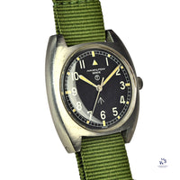 Hamilton Geneve 6BB Military Pilots Watch - 1974 - Vintage Watch Specialist
