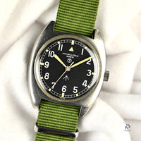 Hamilton Geneve 6BB Military Pilots Watch - 1974 - Vintage Watch Specialist