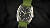 Hamilton Geneve 6BB Military Pilots Watch - 1974 - Vintage Watch Specialist