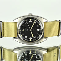 Hamilton Geneve - 6bb Military - RAF Issued Watch - 1974 - Vintage Watch Specialist