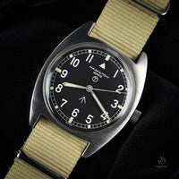 Hamilton Geneve - 6bb Military - RAF Issued Watch - 1974 - Vintage Watch Specialist