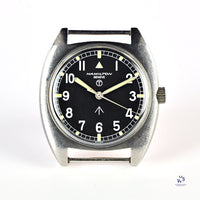 Hamilton Geneve 6bb - Tritium - RAF Issued Watch - 1974 - Vintage Watch Specialist