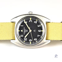 Hamilton - Geneve - Caseback Ref: 6bb - RAF Cushion Case - c.1974 - Vintage Watch Specialist