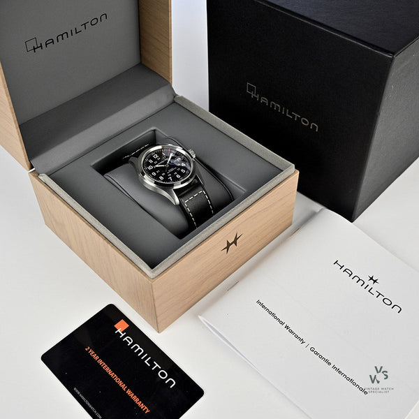 Hamilton Khaki Field Auto - Model Ref: H704551 - Box and Papers - 2022 ...