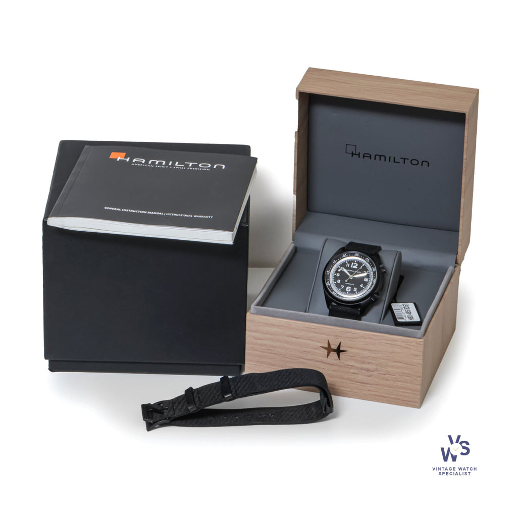Hamilton Khaki Pilot Watch - Box and Papers - Model Reference H804850 - 2022 - Vintage Watch Specialist