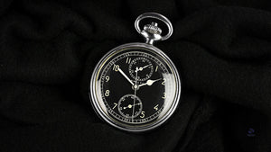 Hamilton Model 23 Pocket Watch - Two Reg Chronograph - c.1940s - Vintage Watch Specialist