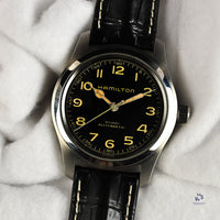 Hamilton Murph 706050 Mint Condition Box and Papers 2022 Vintage Watch Specialist