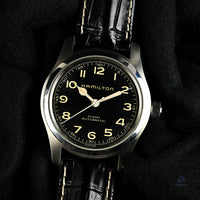 Hamilton Murph 706050 Mint Condition Box and Papers 2022 Vintage Watch Specialist