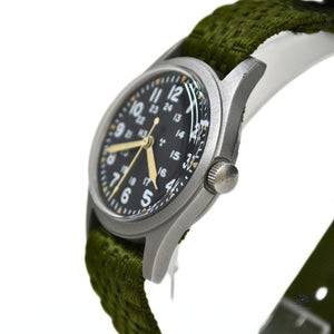 Hamilton - United States Military - B-Spec - General Purpose MIL-W - Wristwatch - circa August 1981 - Vintage Watch Specialist