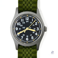 Hamilton - United States Military - B-Spec - General Purpose MIL-W - Wristwatch - circa August 1981 - Vintage Watch Specialist