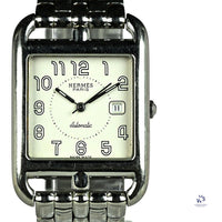 Hermes Cape Cod - Original Steel Bracelet - With Original Box - c.2005 - Vintage Watch Specialist