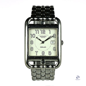 Hermes Cape Cod - Original Steel Bracelet - With Original Box - c.2005 - Vintage Watch Specialist