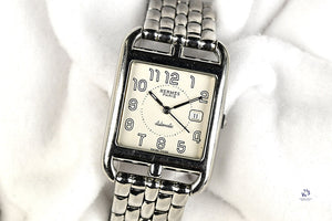 Hermes Cape Cod - Original Steel Bracelet - With Original Box - c.2005 - Vintage Watch Specialist