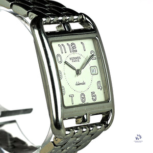 Hermes Cape Cod - Original Steel Bracelet - With Original Box - c.2005 - Vintage Watch Specialist