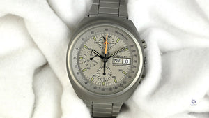 Heuer Chronograph Automatic Day Date Lederer Model Ref: 510.503 c.1979 Vintage Watch Specialist