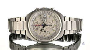 Heuer Chronograph Automatic Day Date Lederer Model Ref: 510.503 c.1979 Vintage Watch Specialist