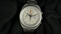 Heuer Chronograph Automatic Day Date Lederer Model Ref: 510.503 c.1979 Vintage Watch Specialist